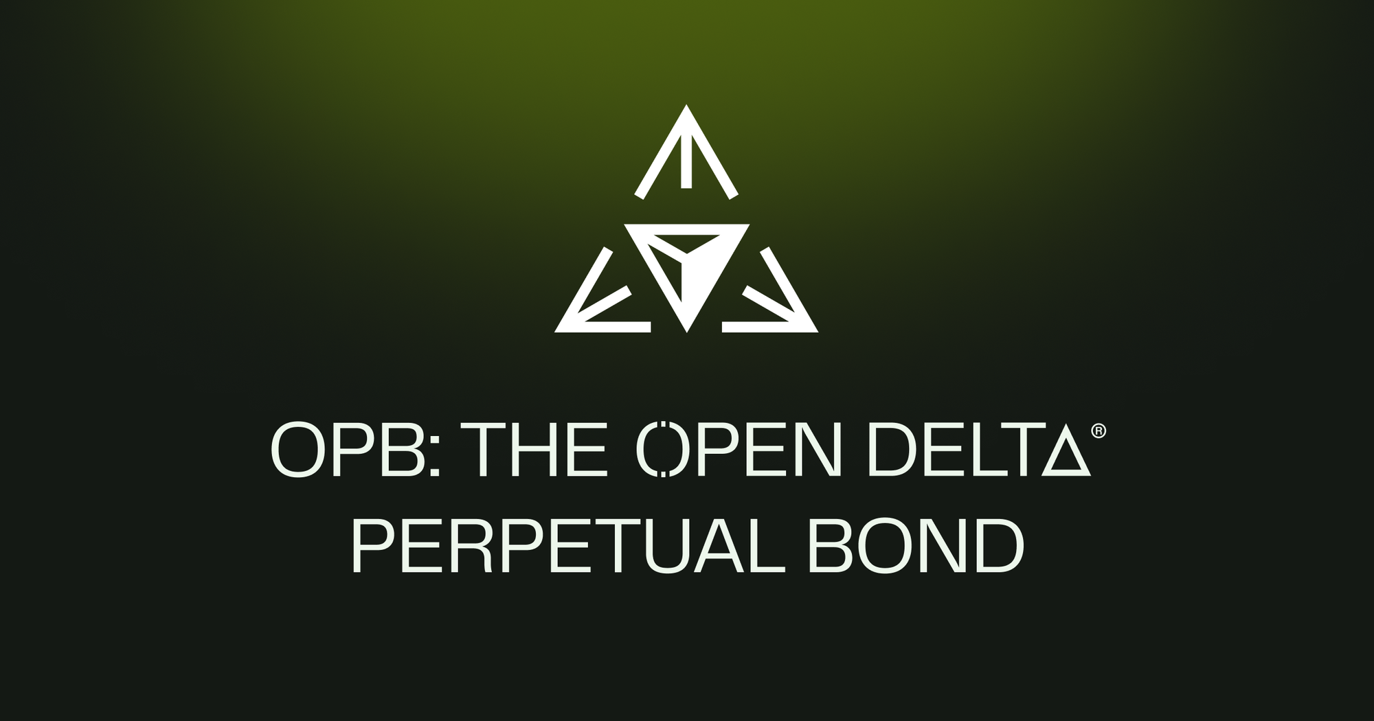 OPB: The OpenDelta Perpetual Bond